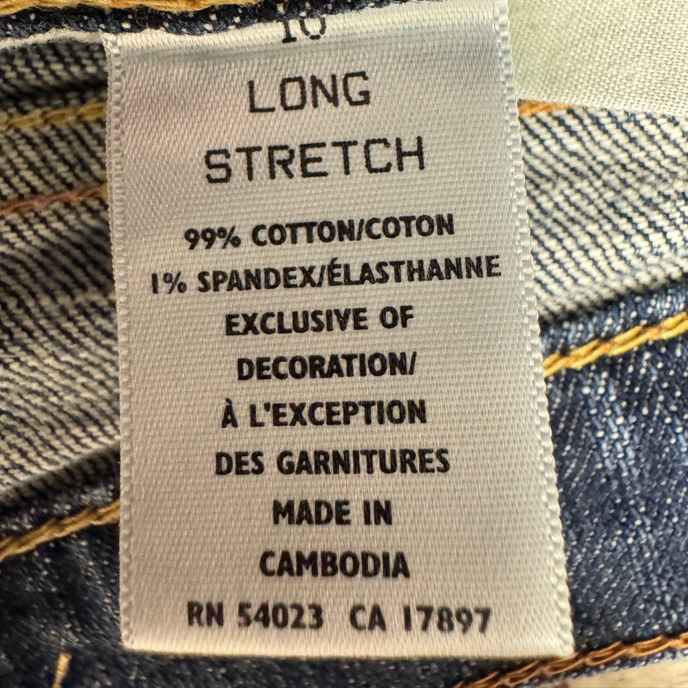 Old Navy Women's Boot Cut Jeans - Dark Blue - Picture 4 of 4